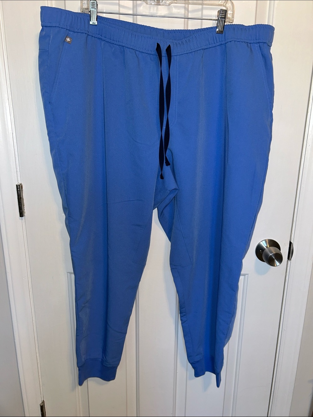 FIGS Men's Tansen Jogger Scrub Pant Ceil Blue 4X